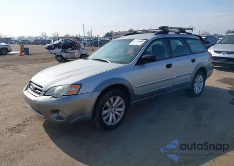 2007 Subaru Outback 2.5I Basic from USA, damaged, VIN 4S4BP61C677303216
